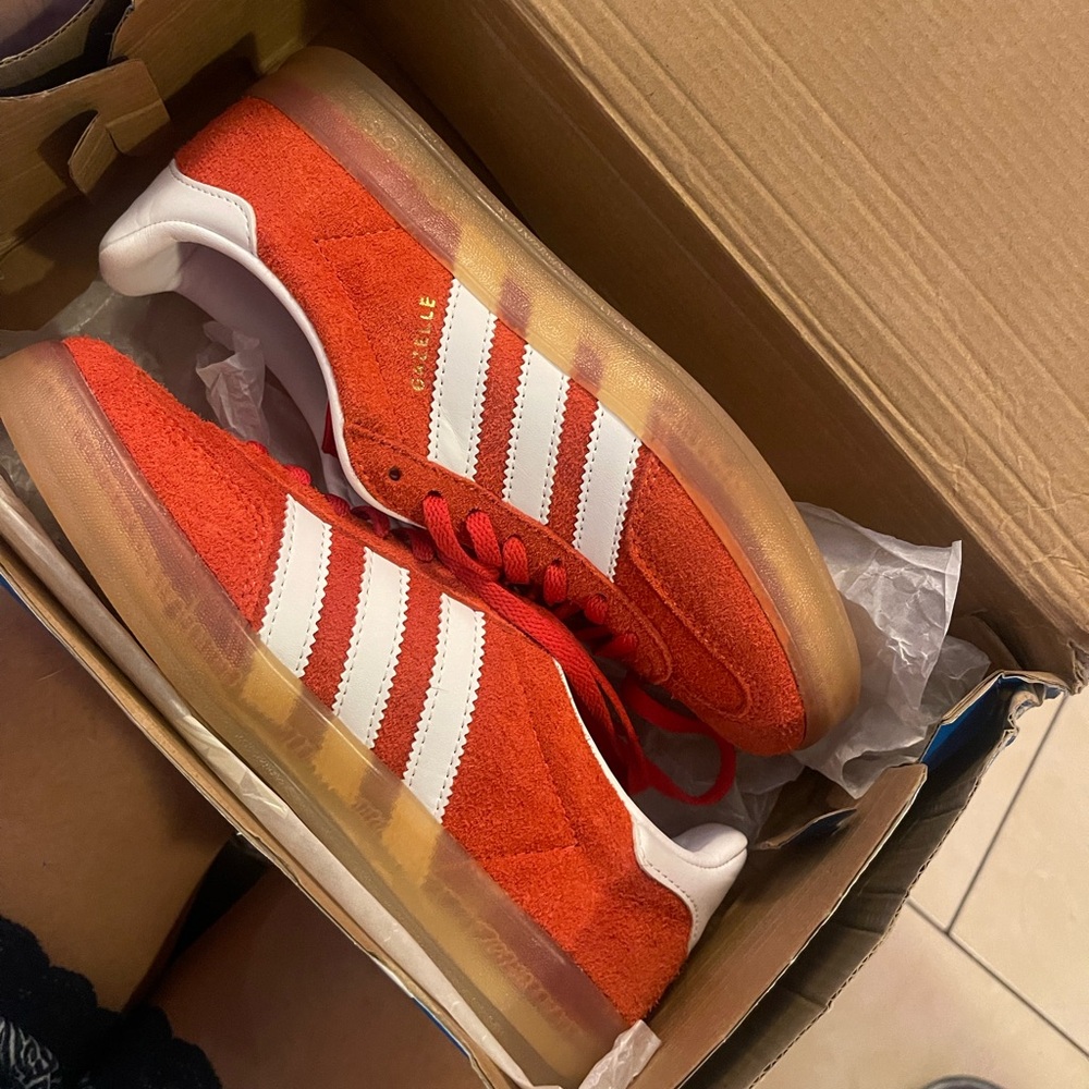 ADIDAS GAZELLE BOLD ORANGE GUM